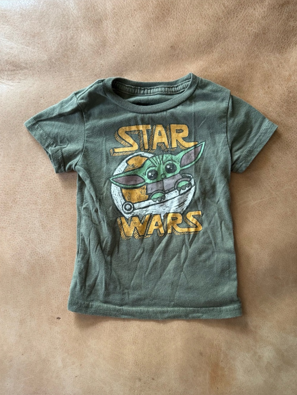 Star Wars Baby Yoda Green T-shirt Boys Size 18M